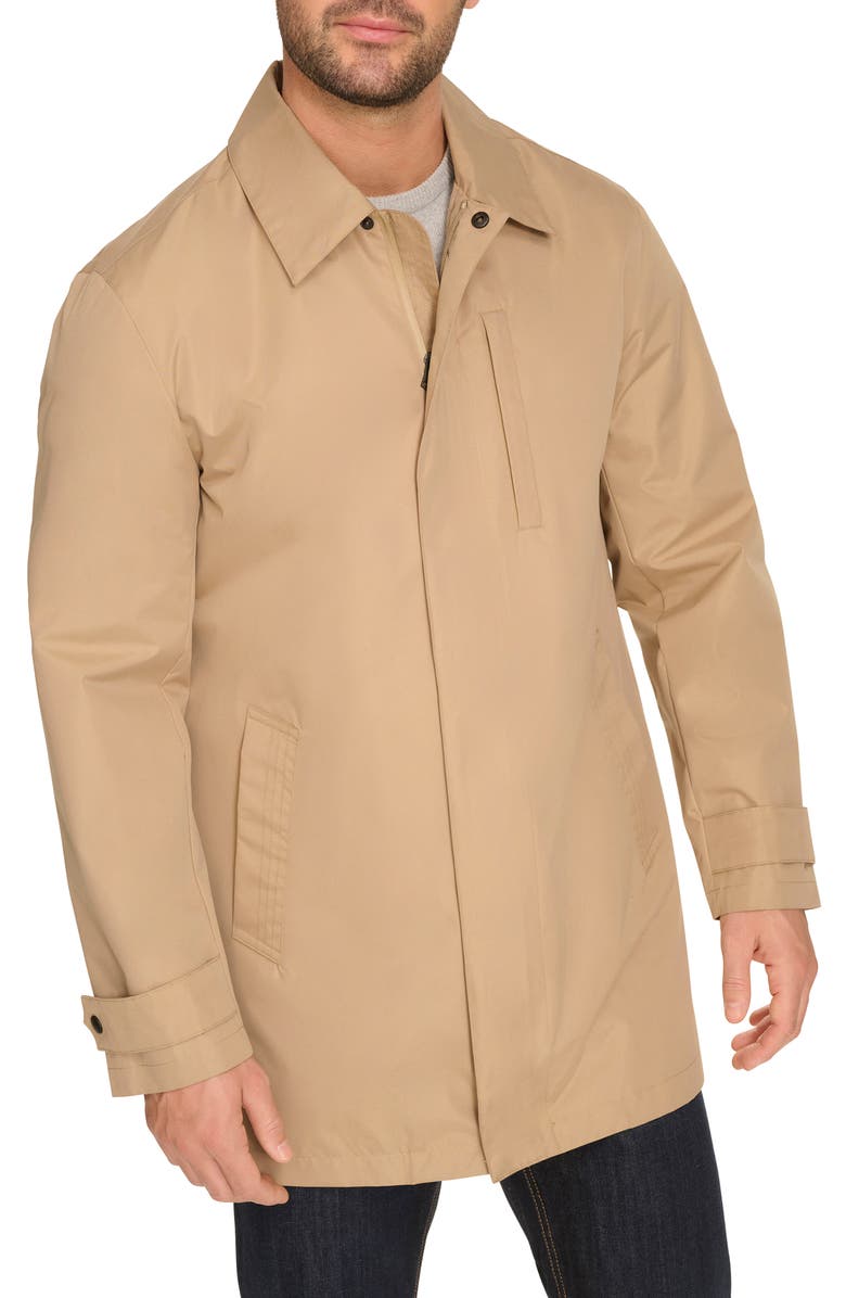 Cole Haan Water Resistant Classic Mac Coat, Main, color,