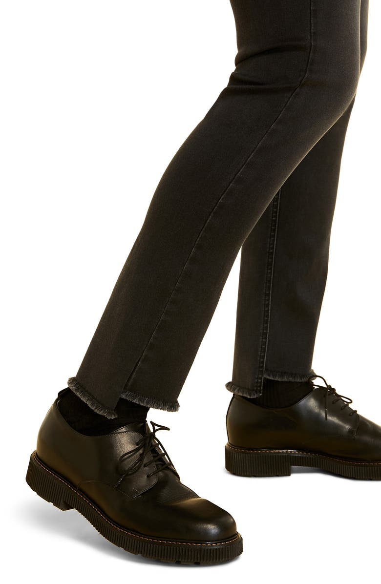 Marina Rinaldi Idrovoro High Waist Step Hem Super Stretch Denim Jeans, Alternate, color,