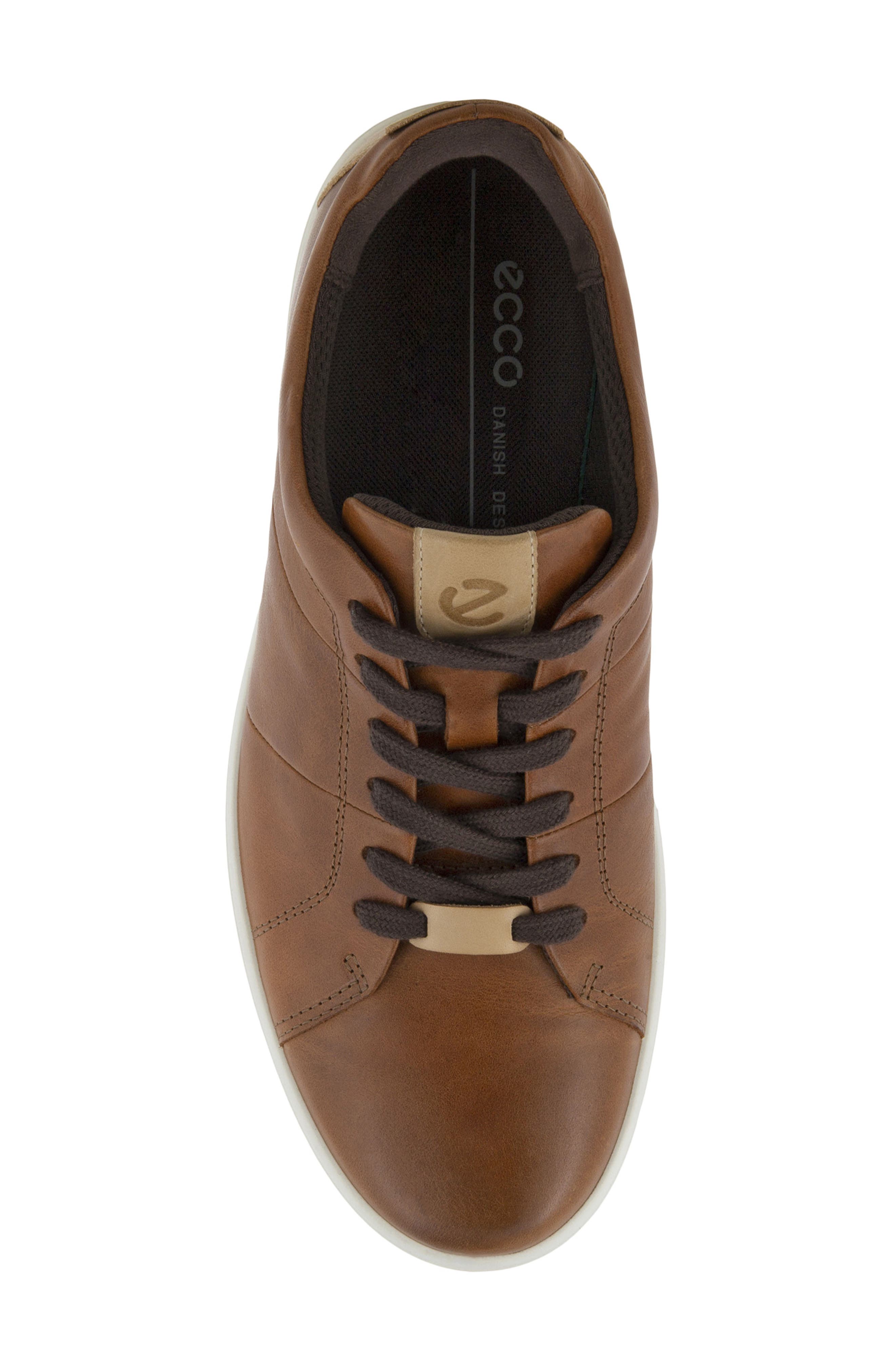ECCO Soft Classic Sneaker, Alternate, color, Amber
