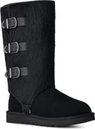 UGG® Classic Tall Western Boot with Genuine Calf Hair Trim