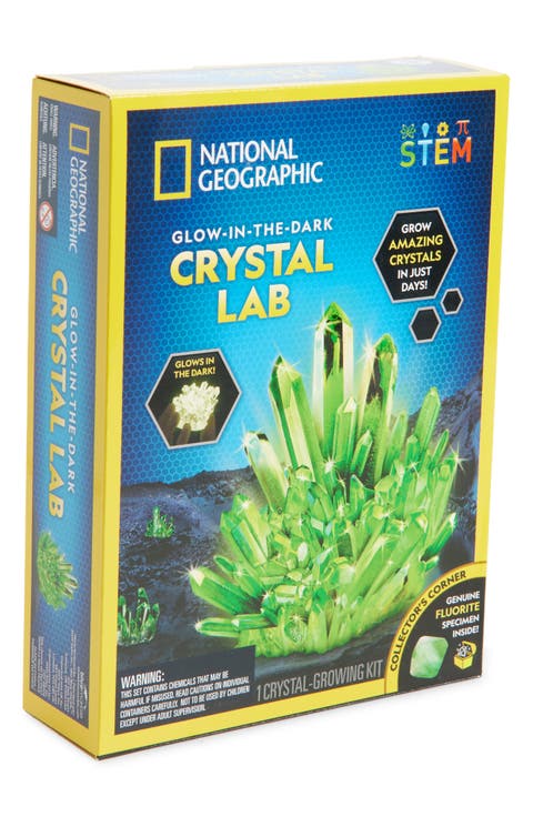 Glow-In-The-Dark Crystal Lab Kit