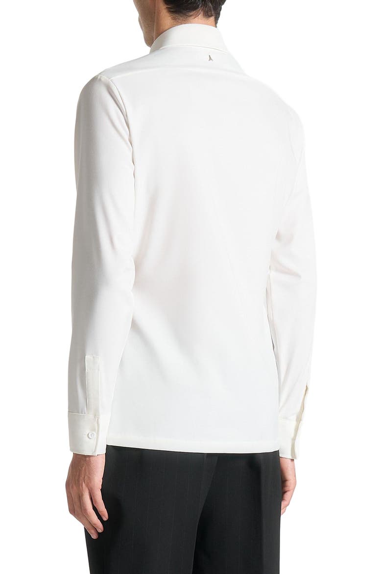Tom Slim Fit Tailored Stretch Dress Shirt, Alternate, color, Black