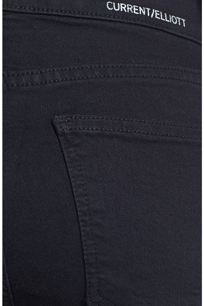 Skinny Ankle Jeans, Alternate, color, JET BLACK