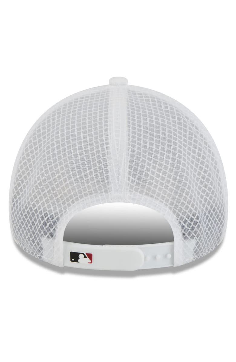 New Era Men's New Era White Arizona Diamondbacks 2026 Batting Practice Apex 9FORTY Adjustable Trucker Hat, Alternate, color, White