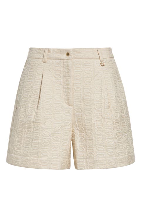 Quilted Nylon Shorts