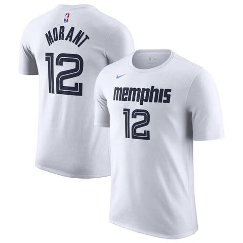 Unisex Nike Ja Morant White Memphis Grizzlies 2025/26 City Edition Name & Number T-Shirt