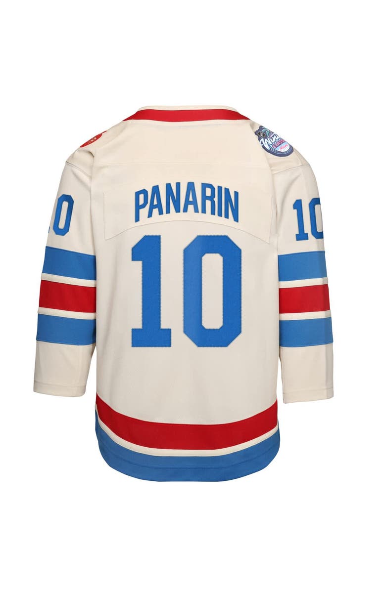 Outerstuff Youth Outerstuff Artemi Panarin White New York Rangers 2026 NHL Winter Classic Premier Jersey, Alternate, color, White