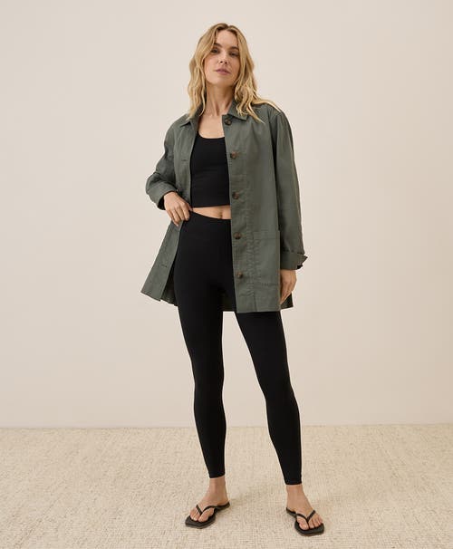 Pact On The Go-to Legging Made With Organic Cotton In Black