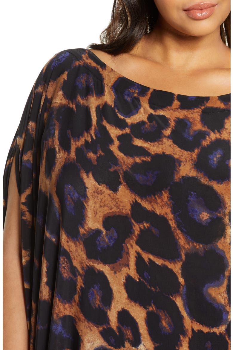 Jenny Sleeve Dress, Alternate, color, BLACK JAGUAR