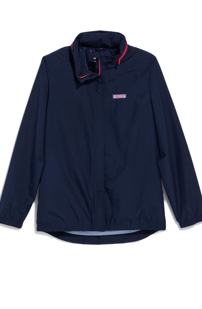 vineyard vines Storm Packable Water Resistant Jacket, Alternate, color, Nautical Navy