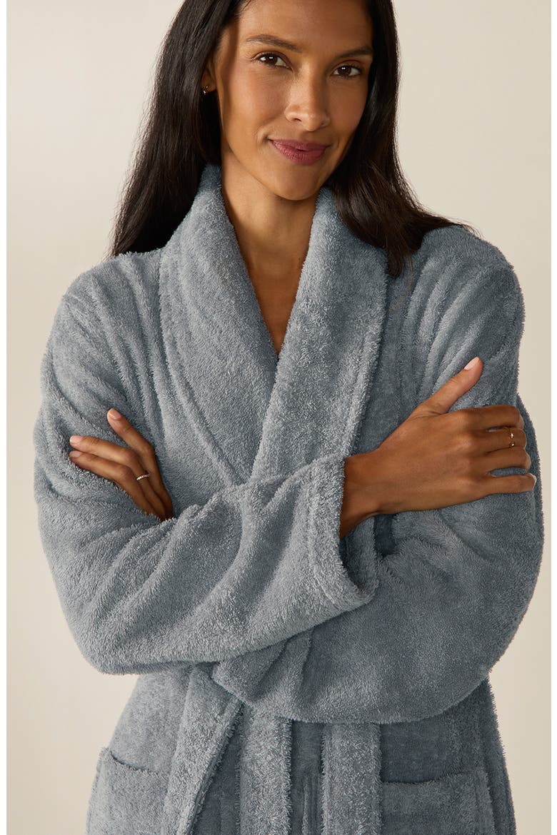 Cloud Loom Organic Cotton Robe, Alternate, color, FOSSIL