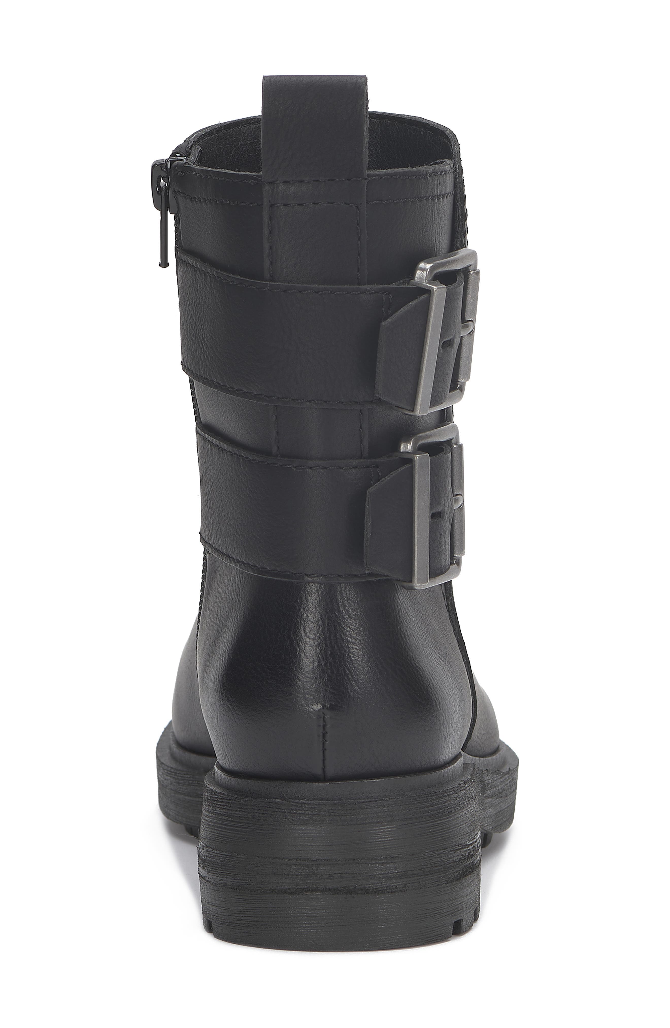 Lucky Brand Candre Lug Sole Boot, Alternate, color, Black