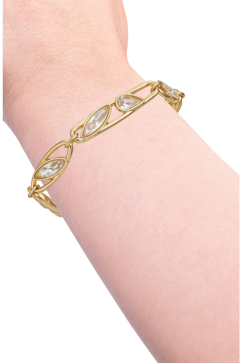 Crystal Toggle Bracelet, Alternate, color, GOLD TONE
