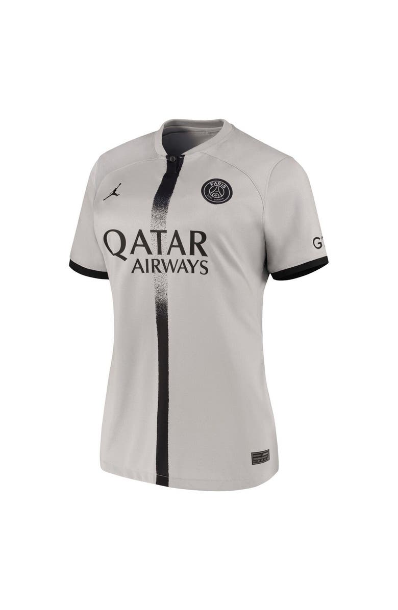 Nike Women's Nike Kylian Mbappé Black Paris Saint-Germain 2022/23 Away Breathe Stadium Replica Player Jersey, Alternate, color, 