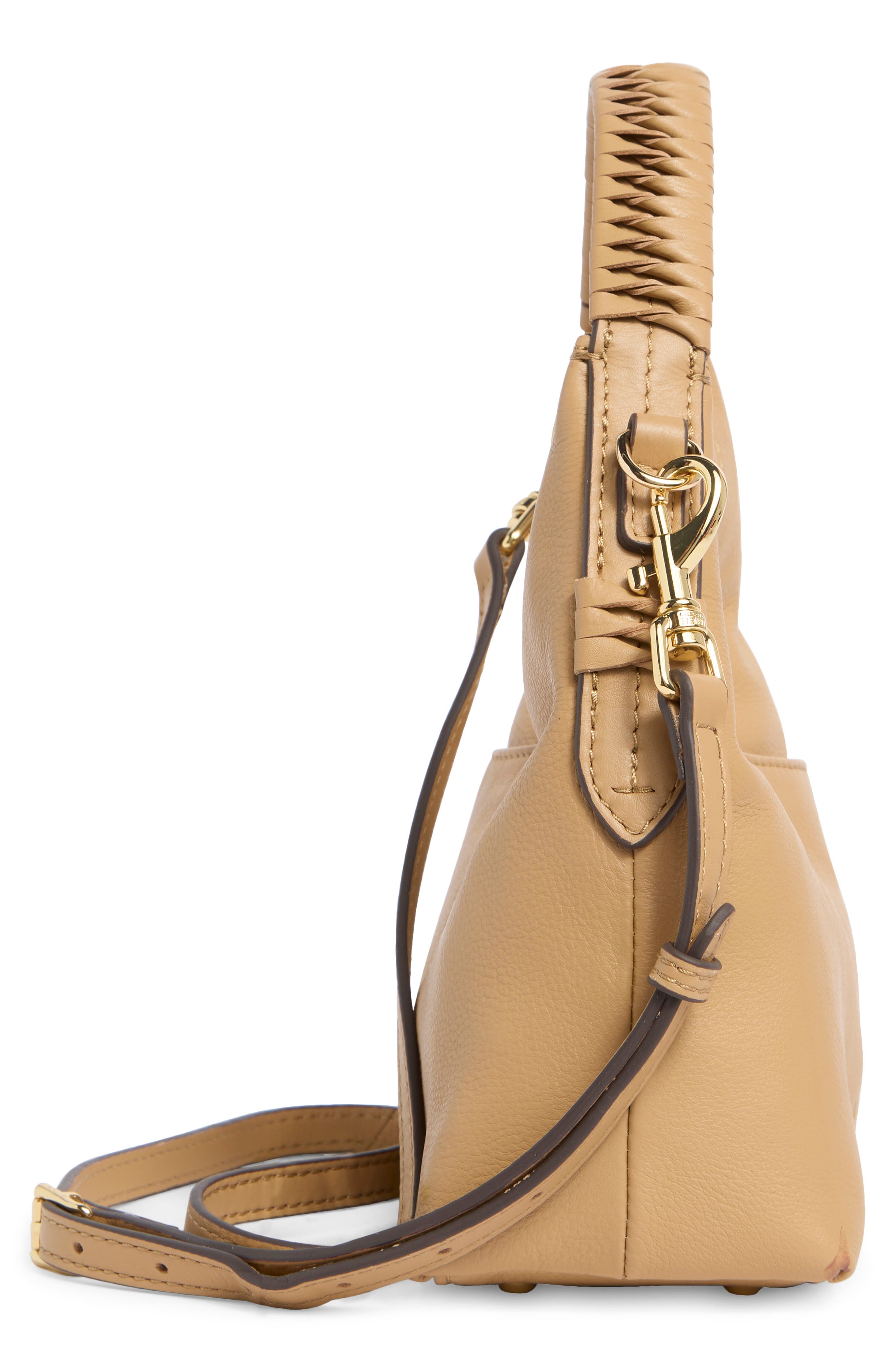 AIMEE Stardust Mini Crossbody Bag, Alternate, color, Oak