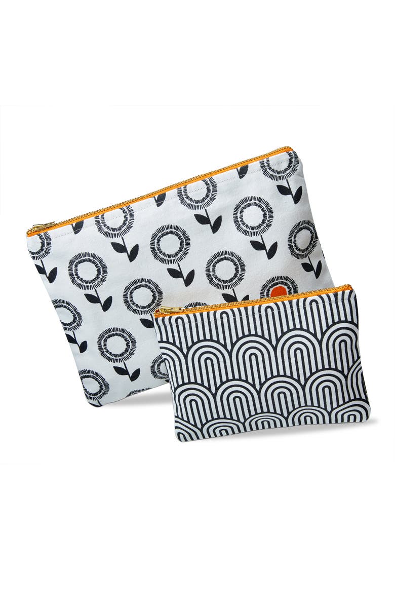 tag Do It For You Pouch S/2 Orange Cotton Everyday, Main, color, Orange