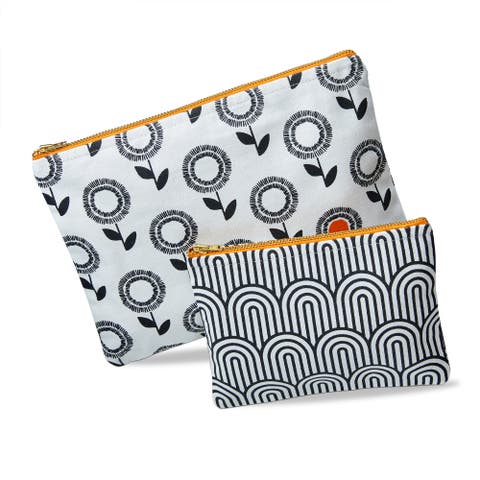 Do It For You Pouch S/2 Orange Cotton Everyday