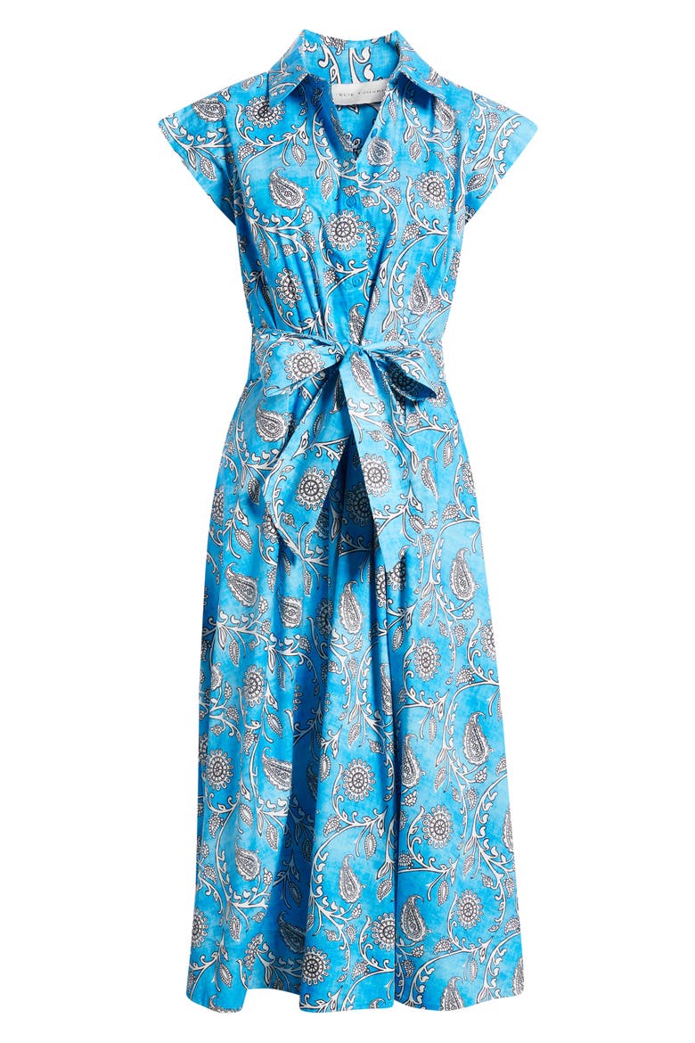 The Fran Kaleidoscope Maxi Shirtdress, Alternate, color, KALEIDOSCOPE PRINT