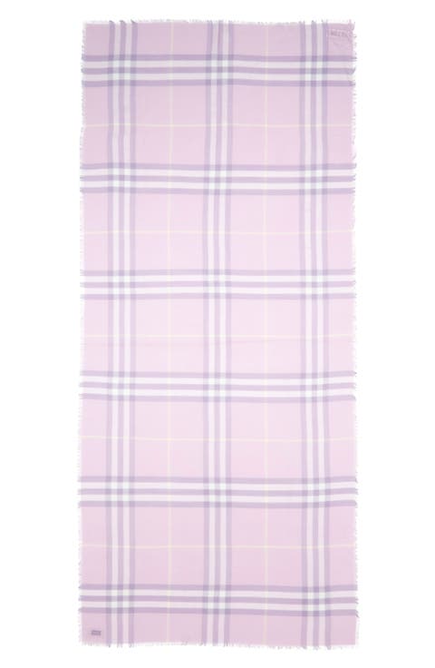 Metallic Wool & Silk Scarf