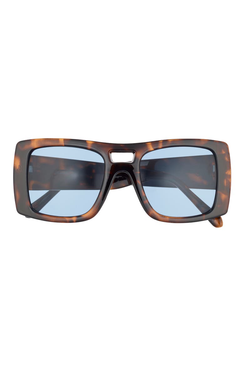53mm Shield Sunglasses, Main, color, STANDARD TORTOISE