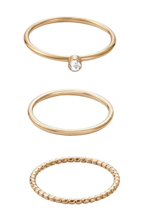 Set of 3 Assorted Stackable Rings