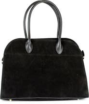 Persaman New York Valeria Suede Bowling Bag