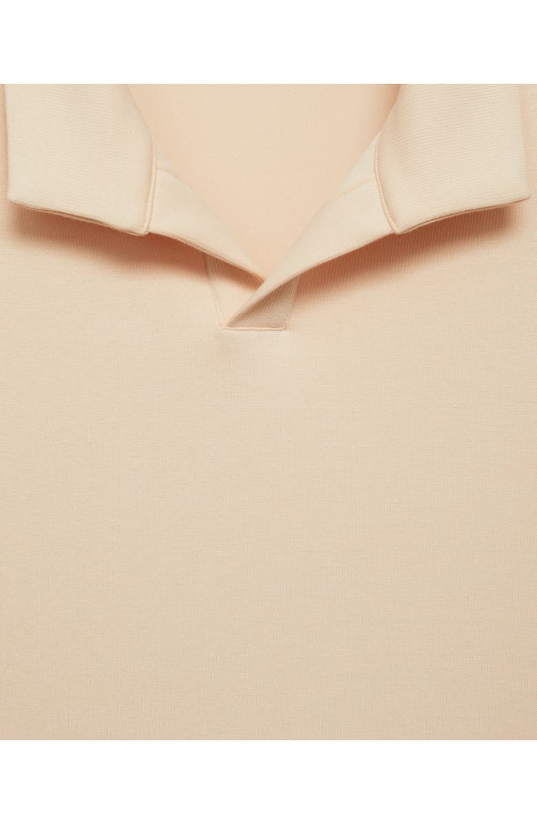 MANGO Relaxed Fit Polo Sweatshirt, Alternate, color, 