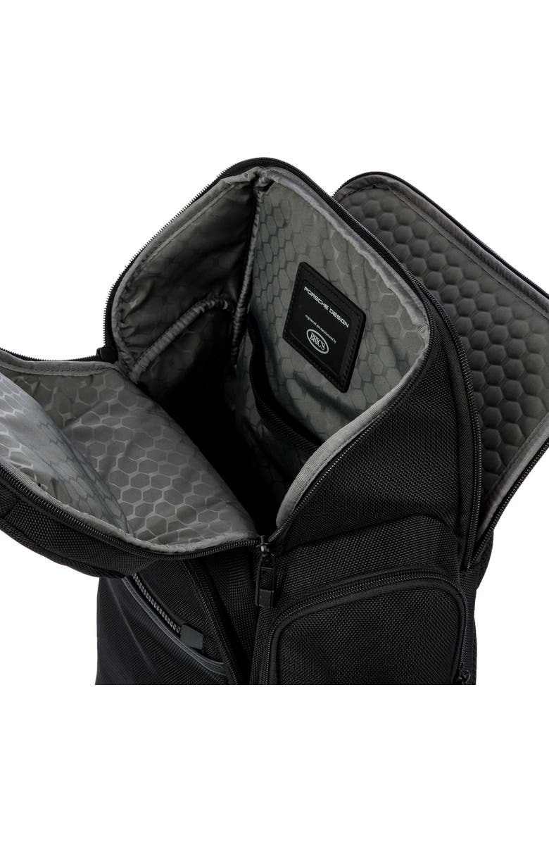 Porsche Design Roadster EVO Nylon Backpack S, Alternate, color, Black