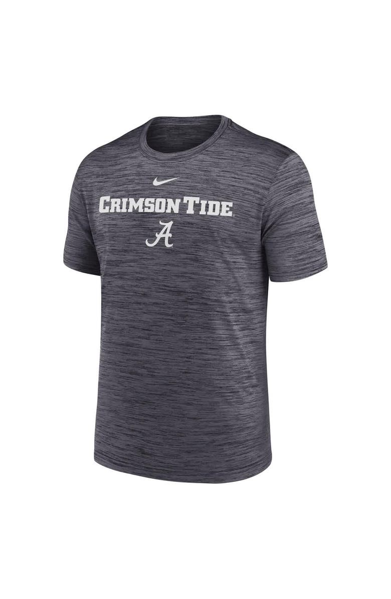 Nike Men's Nike Black Alabama Crimson Tide 2025 Sideline Velocity Performance T-Shirt, Alternate, color, 