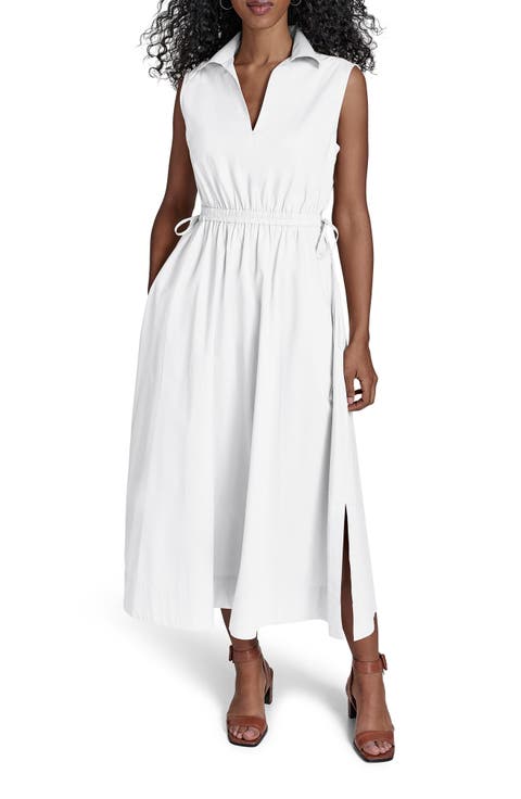 Cutout Cotton Maxi Dress