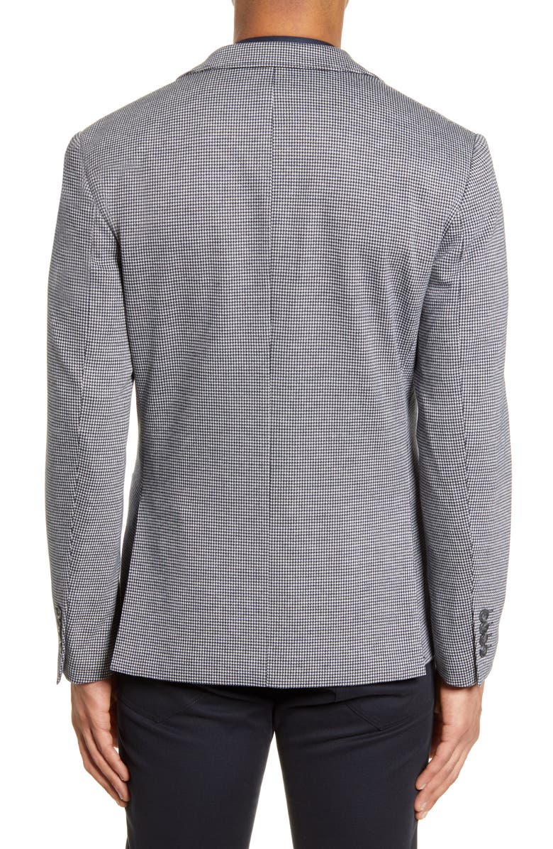 Selected Homme Hank Slim Fit Mini Houndstooth Sport Coat, Alternate, color, 