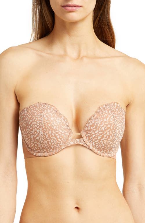 Skarlett Blue Rouse Full Coverage Strapless Bra in Ginger/Ivr at Nordstrom, Size 36B