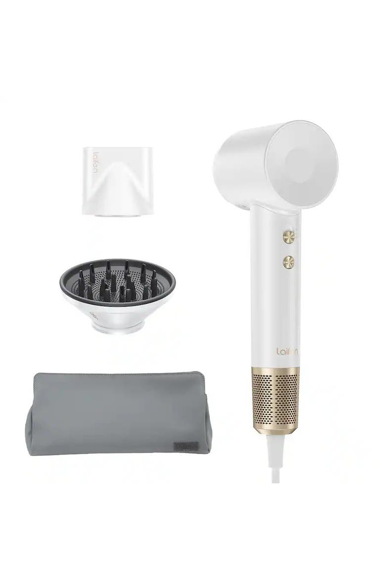 Swift Premium High-Speed Hair Dryer + Bag, Main, color, White