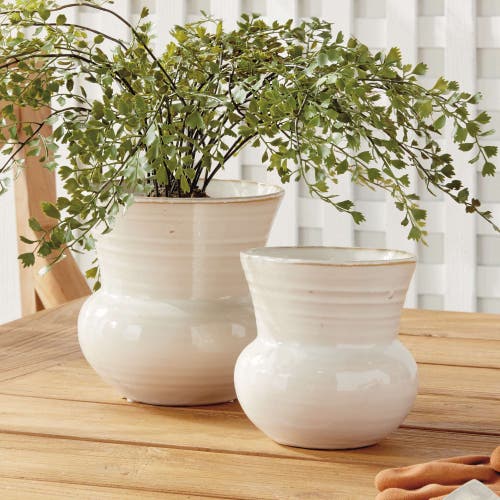 Napa Home & Garden Delaney Pot Small In White