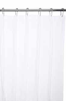 ARTISAN 34 Floral Jacquard Cotton Shower Curtain