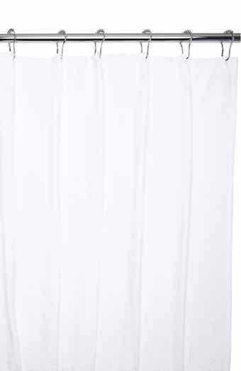 ARTISAN 34 Floral Jacquard Cotton Shower Curtain