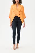 Trina Turk Concourse Oversized Surplice Top