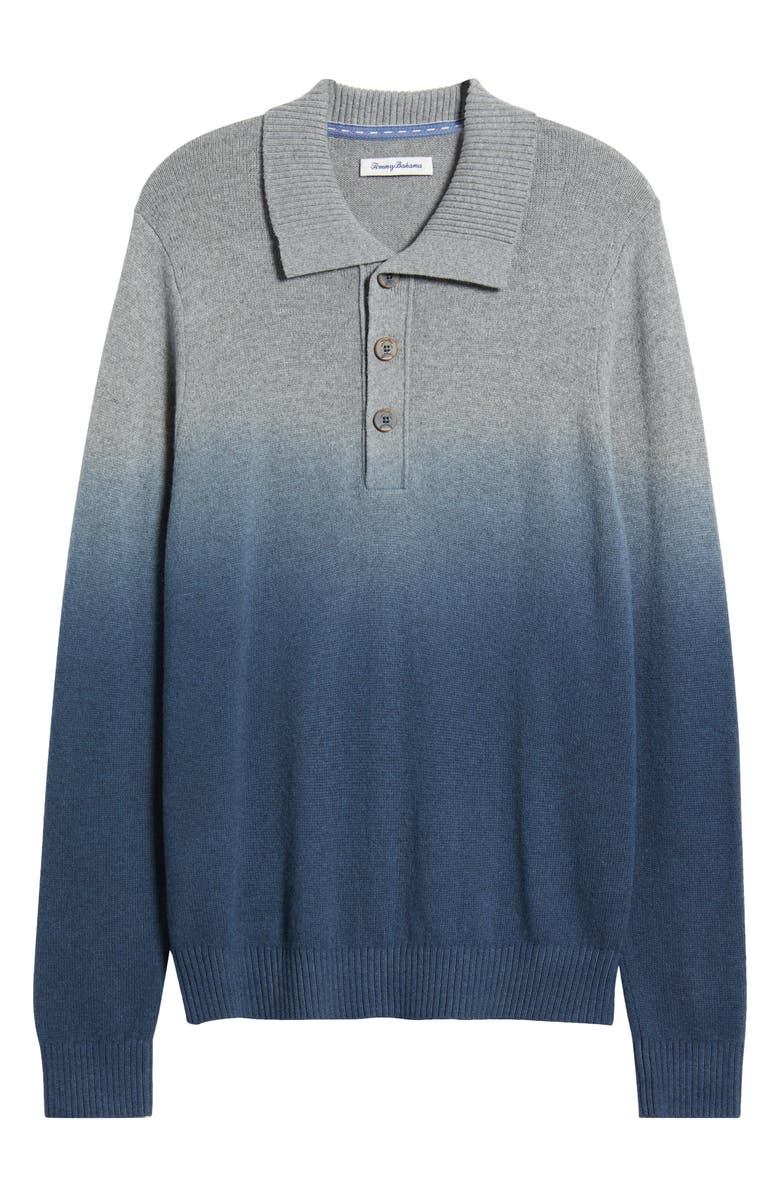 Tommy Bahama Ombré Dip Dye Polo Sweater, Alternate, color,