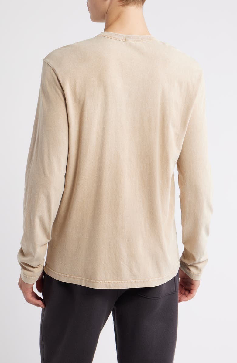 Threads 4 Thought Forest Graphic Mineral Wash Long Sleeve T-Shirt, Alternate, color, Chai