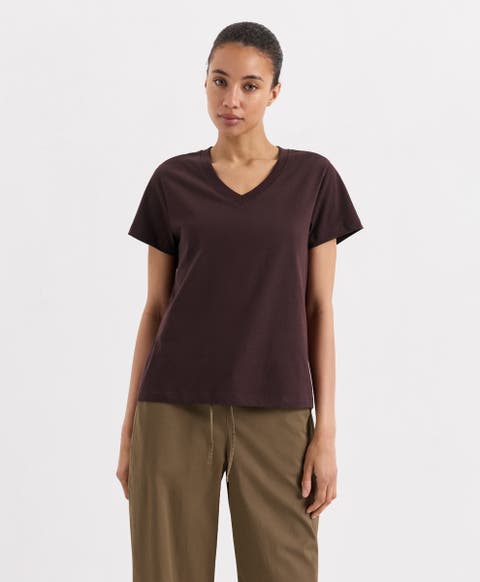 Organic Cotton Women's Softspun Essential V-Neck Tee