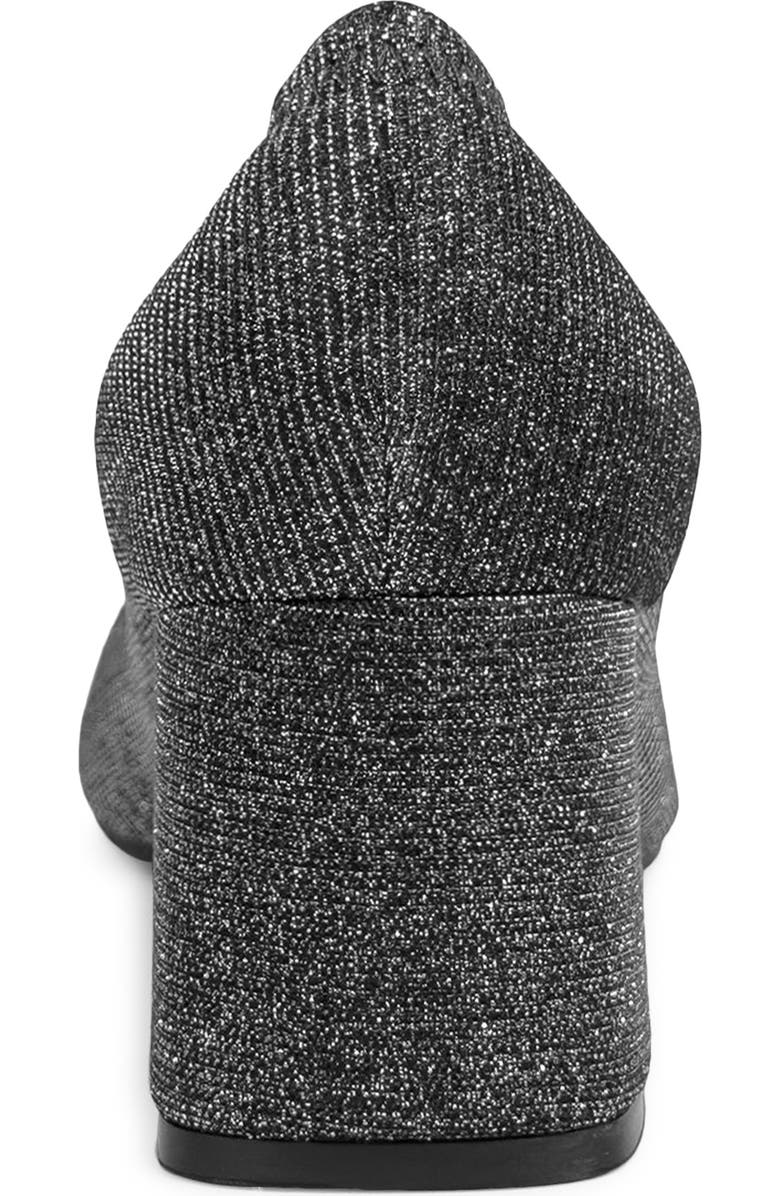 Aerosoles Elisea Pointed Toe Stretch Pump, Alternate, color, Gunmetal Stretch Lame