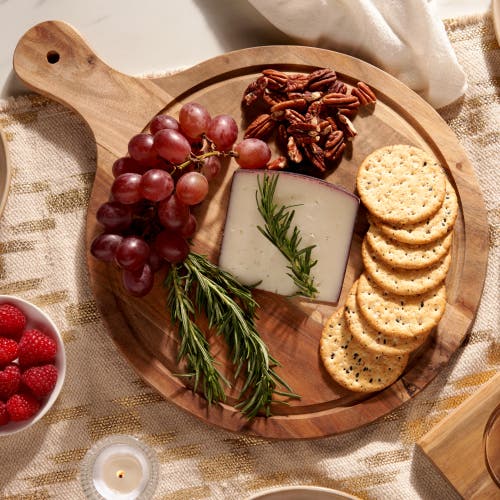 Twine Country Home Acacia Wood Artisan Cheese Paddle In Wood