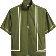 MALBON Playa Short Sleeve Half Zip Windbreaker