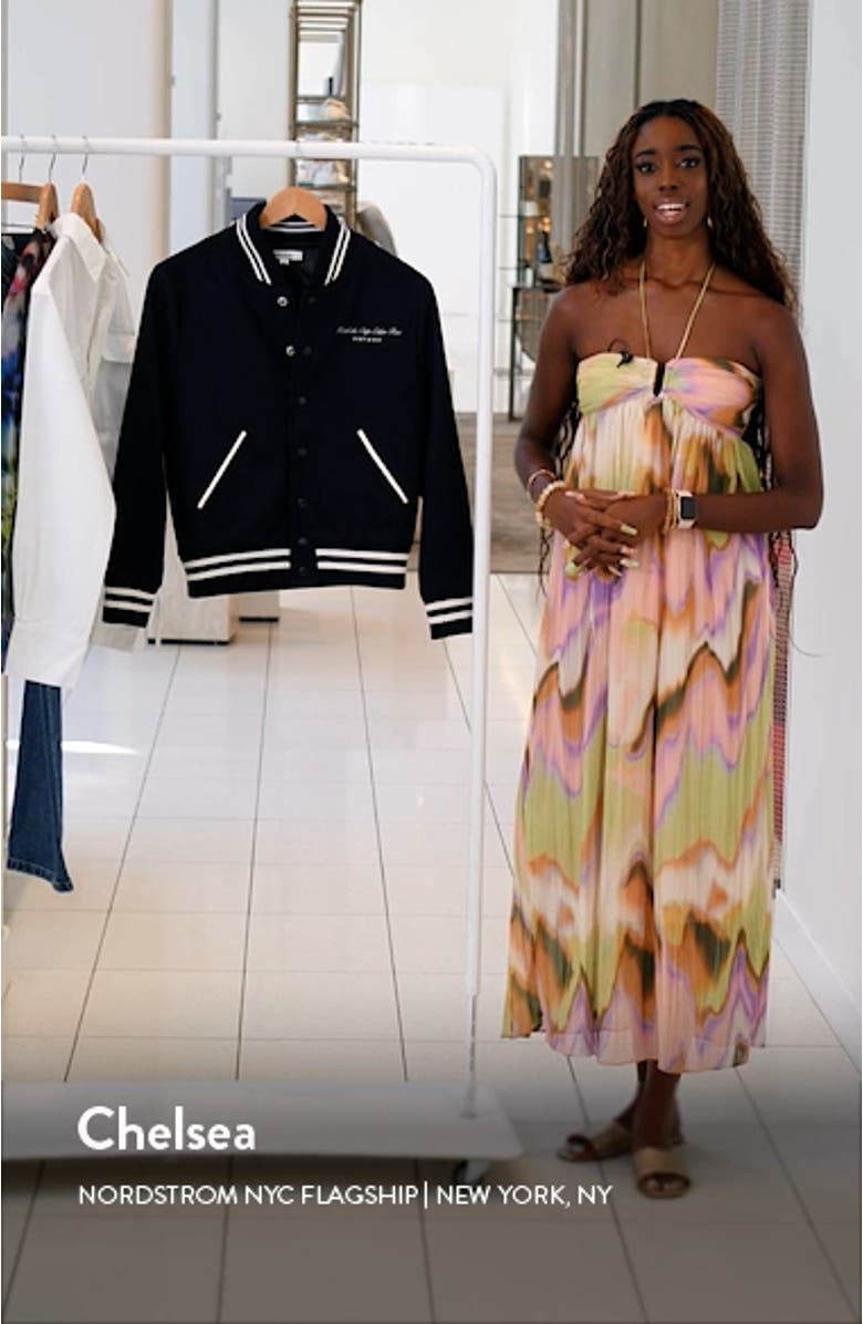 Eden Crest Wool Varsity Jacket, sales video thumbnail