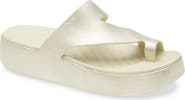 CROCS Getaway Toe Loop Platform Sandal