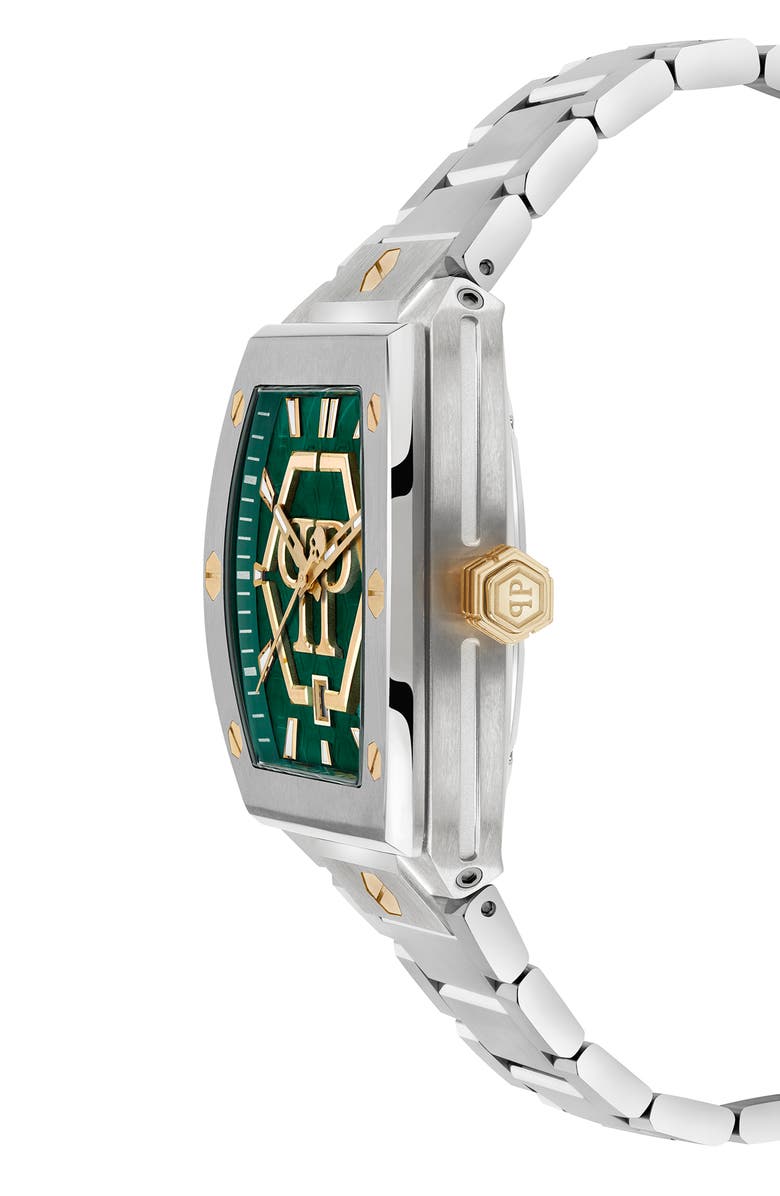 PHILIPP PLEIN The Hexagon Phantom Bracelet Watch, 44mm x 56.2mm, Alternate, color,