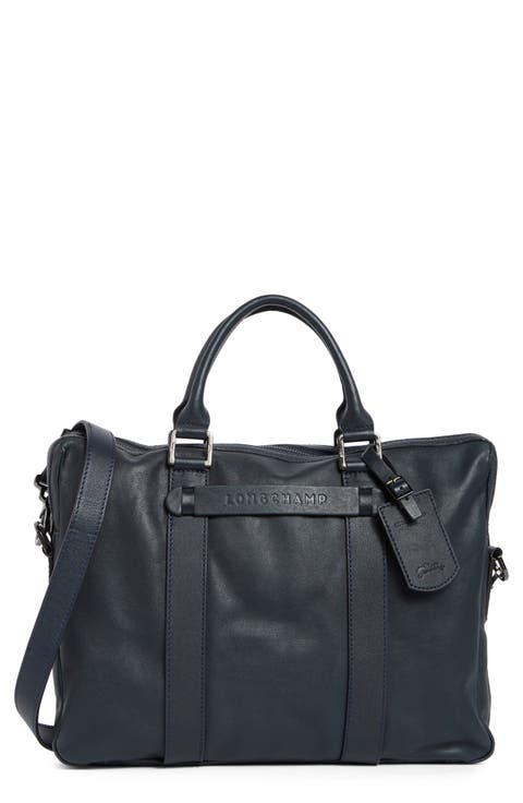 LC3D Small Leather Briefcase