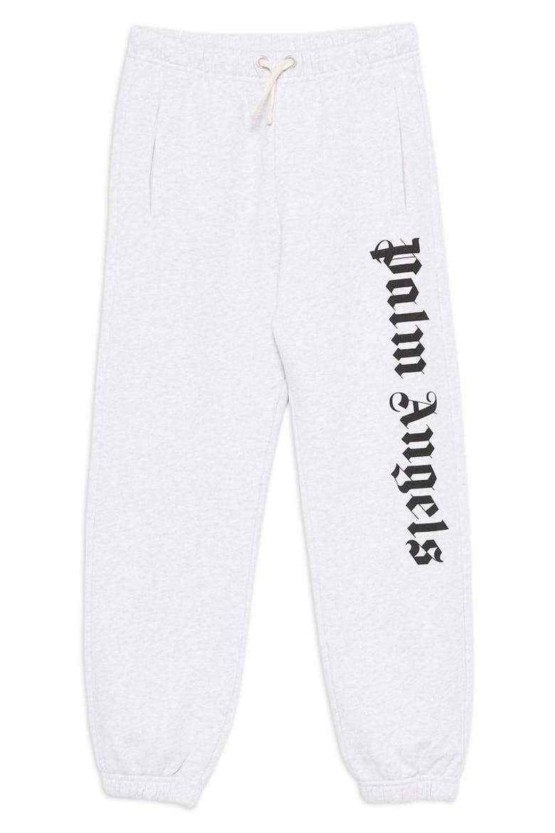 Kids' Classic Overlogo Sweatpants, Main, color, GREY MELANGE BLACK