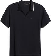 Emporio Armani Piqué Johnny Collar Polo
