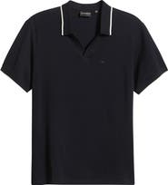 Emporio Armani Piqué Johnny Collar Polo